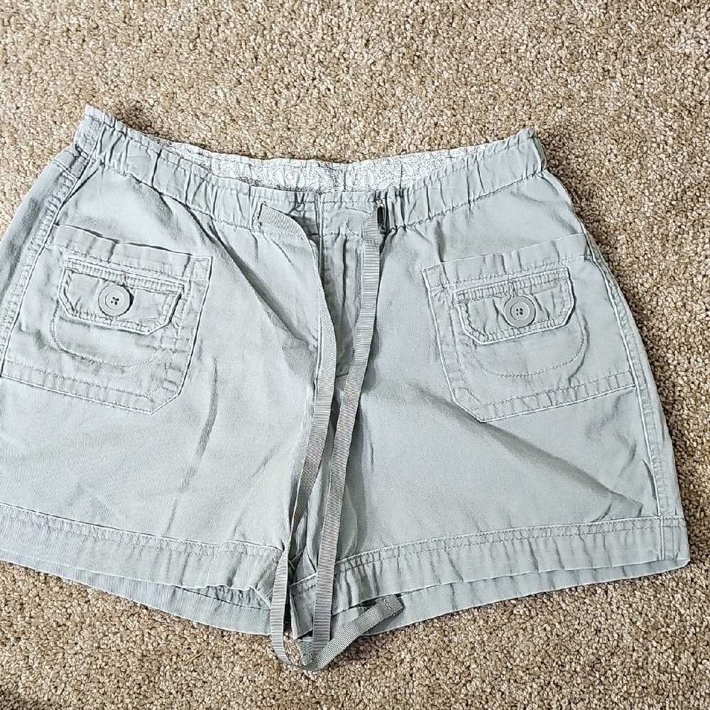 Riders by Lee Light Gray Cargo Shorts